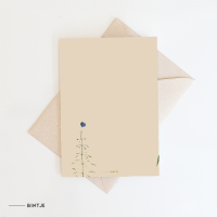 Greeting card Flower Thinking of you - 6 pieces