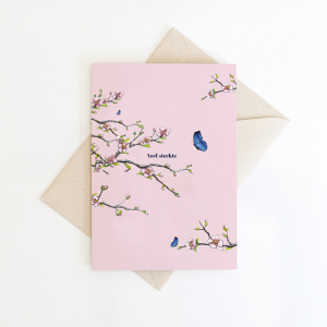 Greeting card Robin - 10 pieces