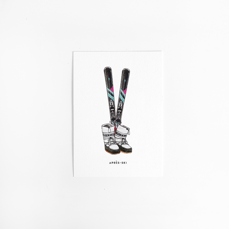Postcard Apres Ski - 10 pieces