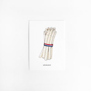 Postcard Aspergus - 10 pieces