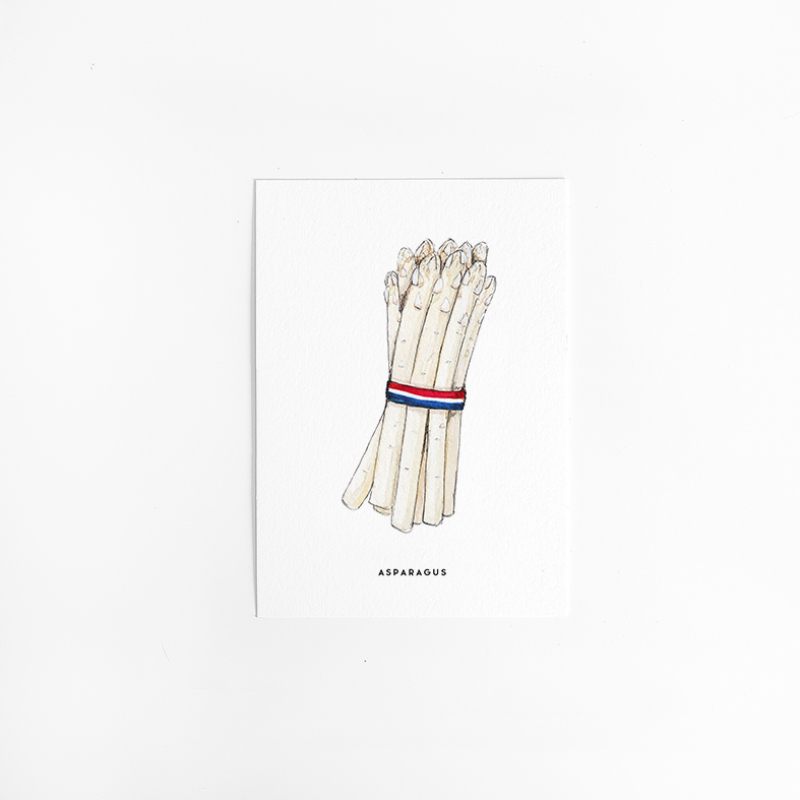 Postcard Aspergus - 10 pieces