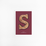 G. Kaart Food Chocoladeletter 10 st.