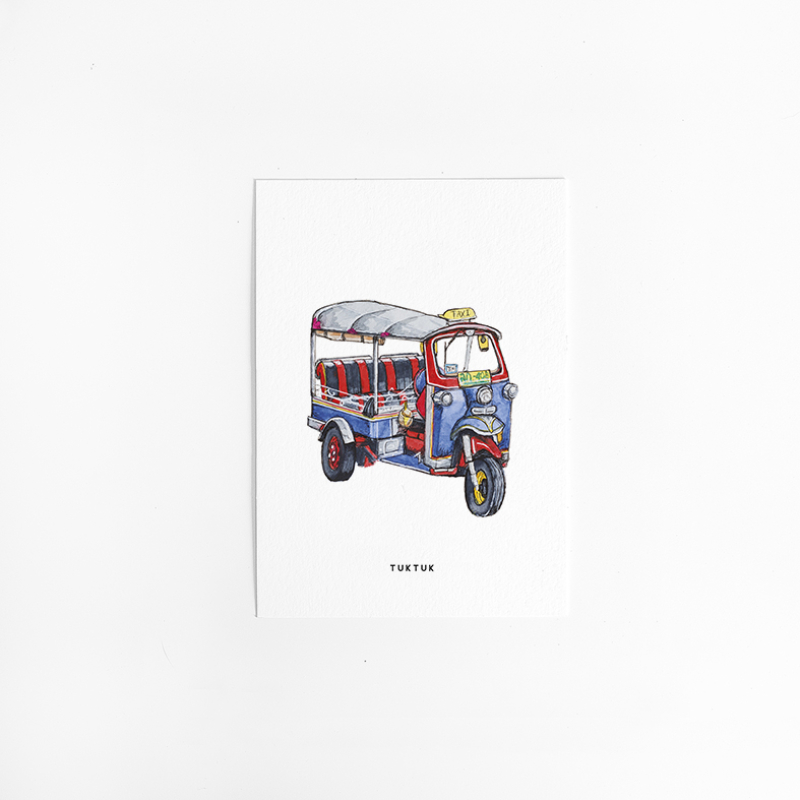 I. Kaart NL Tuktuk 10 st.