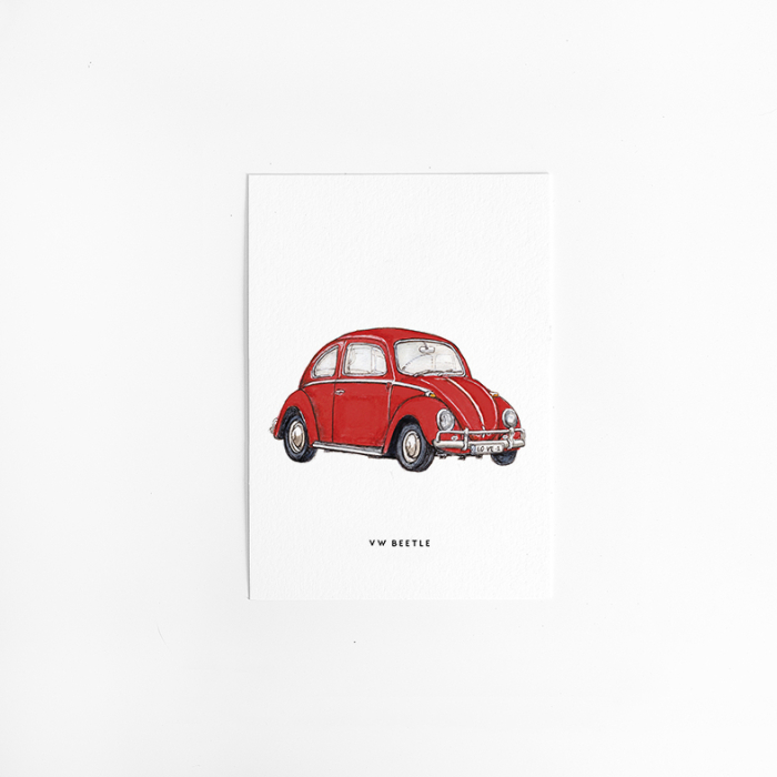 G. Kaart Volkswagen kever 10 st.