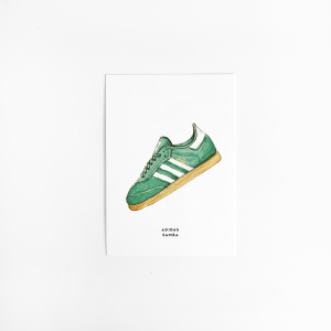 Postcard Adidas Samba - 10 pieces