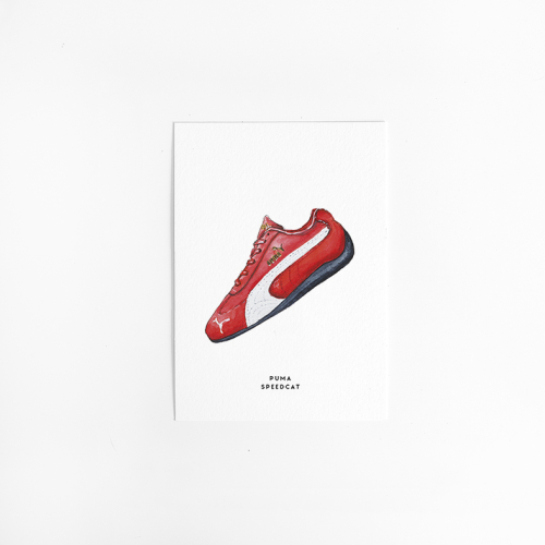 Postcard Puma Speedcat - 10 pieces