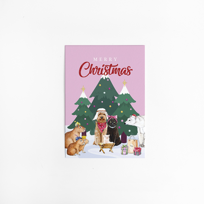 A. Kaart Kerstverhaal 10 st. A. Kaart Kerstverhaal 10 st.
