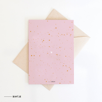 Greeting card Hamster - 10 pieces