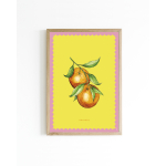 Poster Color Orange A4