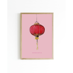 15x20 Poster Lantaarn festival China 6 st.