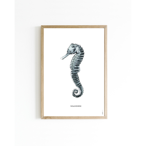 Mini poster Seahorse 15x20 6 st.