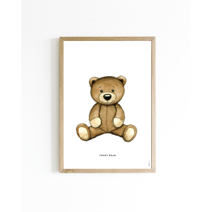 Mini poster Teddy 15x20 6 st.