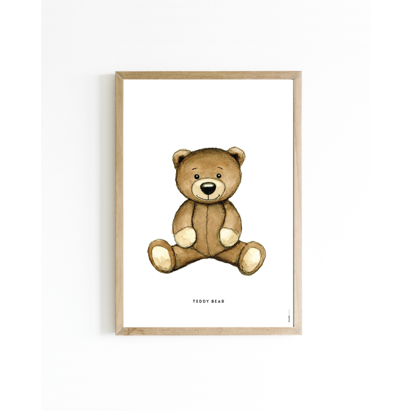 Mini poster Teddy 15x20 6 st.