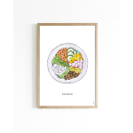 A. 15x20 poster Pokebowl 15x20 6 st