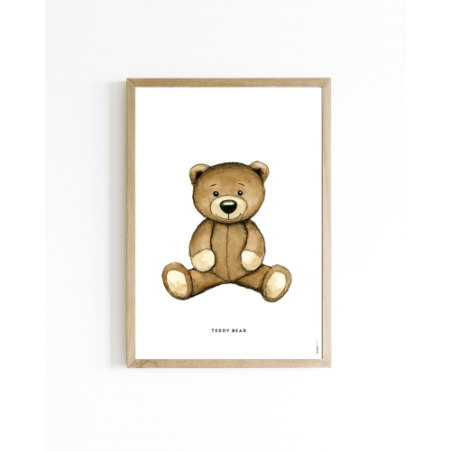 Mini poster Teddy 15x20 6 st.