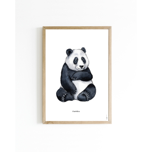 Poster Baby Panda A4