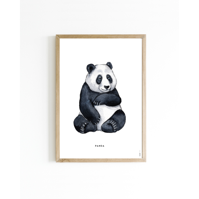 Poster Baby Panda A4 6 st.