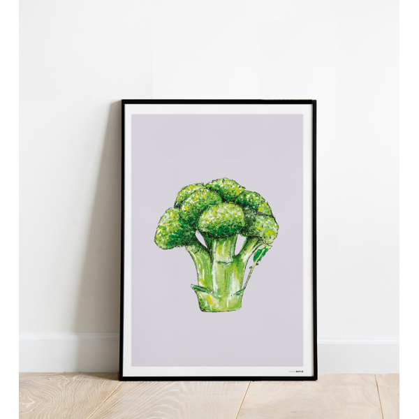 Poster F Broccoli 15x20 6 st