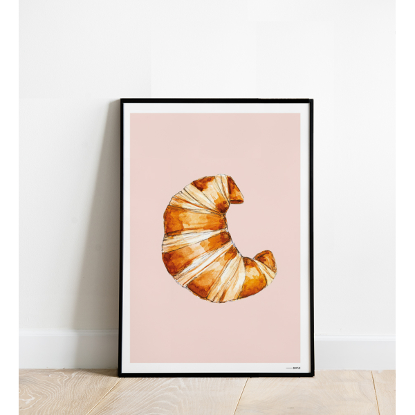 Poster F Croissant 15x20 6 st. Poster F Croissant 15x20 6 st.