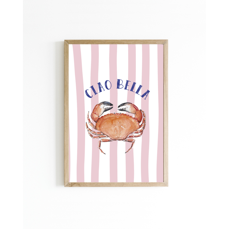 Poster Ciao Bella A4 4st