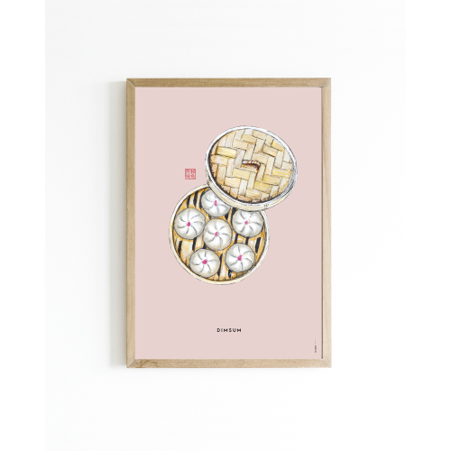 A. 15x20 poster Azie Dimsum 6 st.