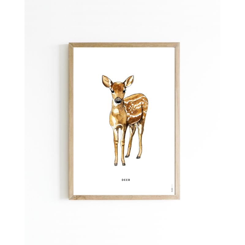 Poster Hertje A4 4st