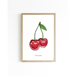 15x20 Poster K Kersen 6 st