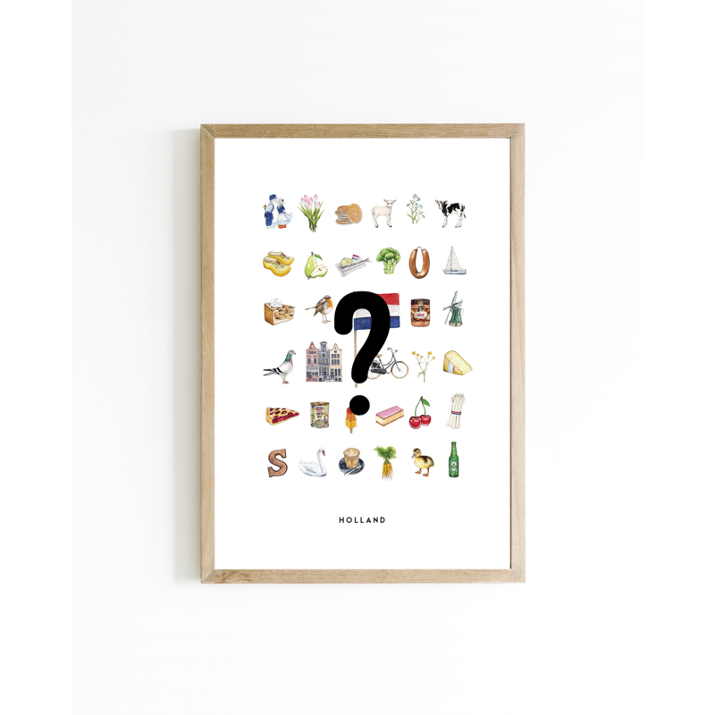 A. 15x20 poster Holland op maat 10 st.